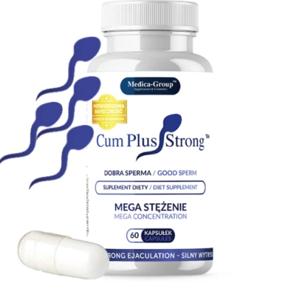 MEDICA GROUP CUM PLUS STRONG mejora la calidad del esperma erección prolongada eyaculación 60 uds