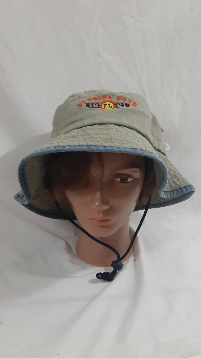 Florida Key Sun Hat Breathable Bucket Cap Summer Fishing UV Protection Men  Women