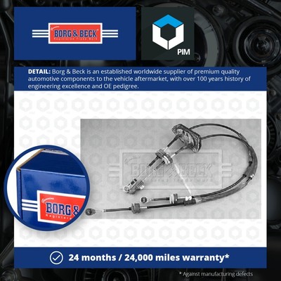 Gear Change Cable BKG1042 Borg & Beck 55230984 Genuine Top Quality Guaranteed