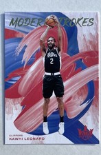 Kawhi Leonard 2021 Panini Court Kings Modern Strokes #29