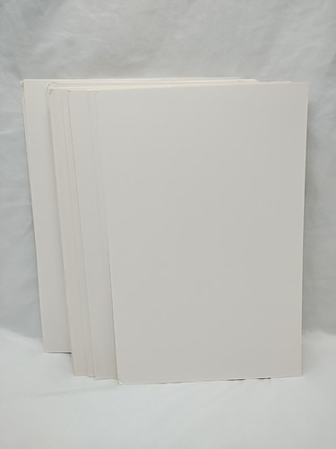 Lot Of (29) Lightly Used Comic Book White Back Board ~7" X 10 3/8"
