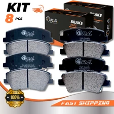 Front and Rear Disc Brake Pads for 2017 2018 2019 2020 Hyundai ELANTRA 1.4L 2.0L