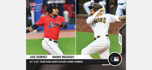 2020 Topps Now OS-22 José Ramírez / Manny Machado