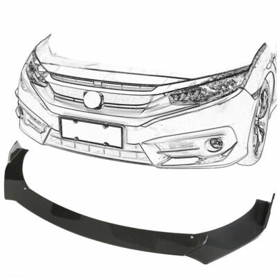 Für CARBON paint Frontspoiler front splitter für Isuzu D-Max flaps diffusor lipp