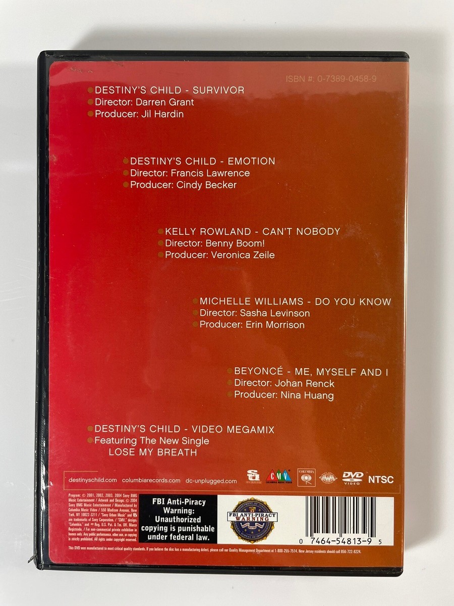 Beyonce B Day Anthology Video Album - DVD And Destiny's Child