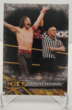 2017 Topps WWE NXT Shinsuke Nakamura def. Tye Dillinger #32 wrestling card