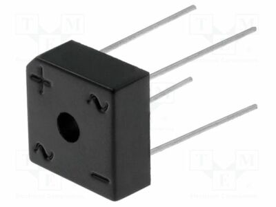 Single Phase Bridge Rectifier Urmax: 100V If: 10A Ifsm: 200A KBPC1001-A1-4095 