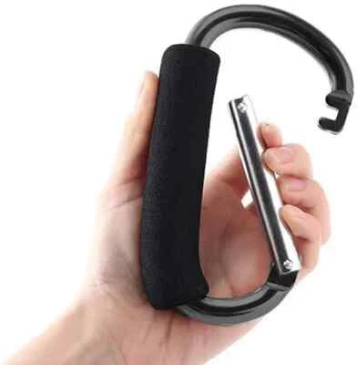 SNUGGLE BABY Large Baby Stroller Hook, Pram Pushchair Hooks Handbag Shopping Bags Easy Carry