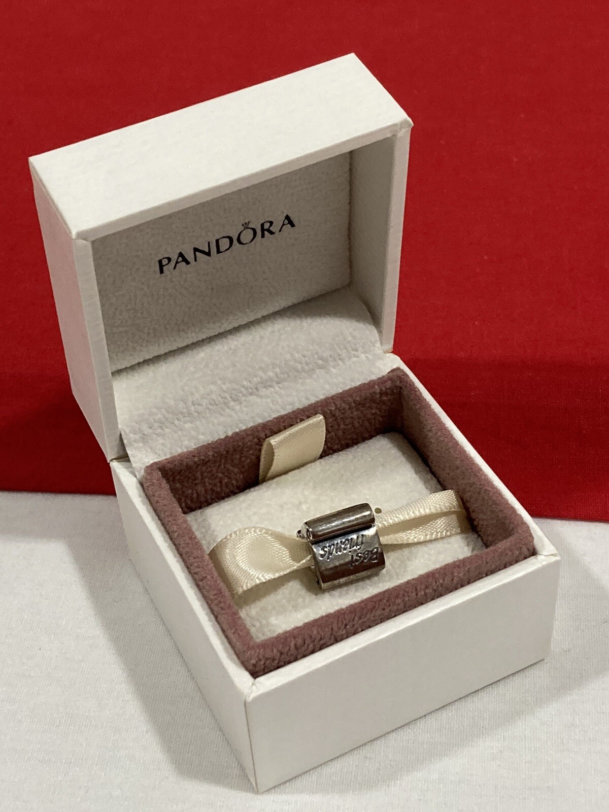 PANDORA ALE 925 SIGNED Solid Sterling Silver ‘BES… - image 1