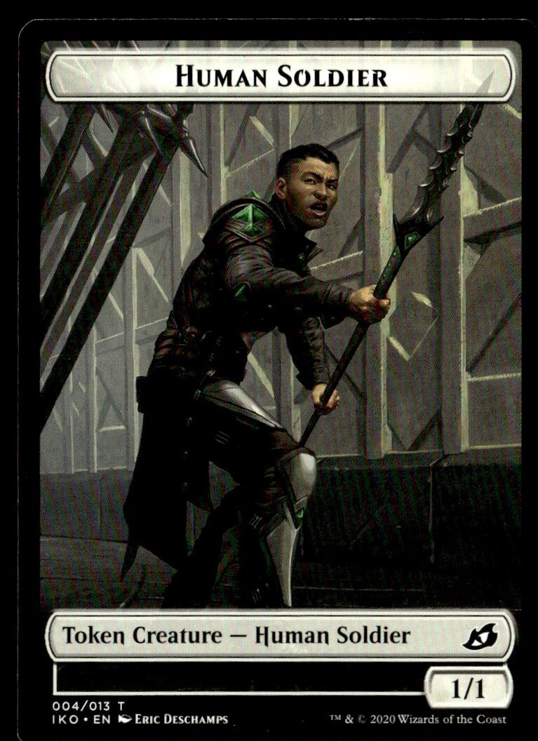 2020 Ikoria: Lair of Behemoths Tokens Human Soldier Token/Common #4