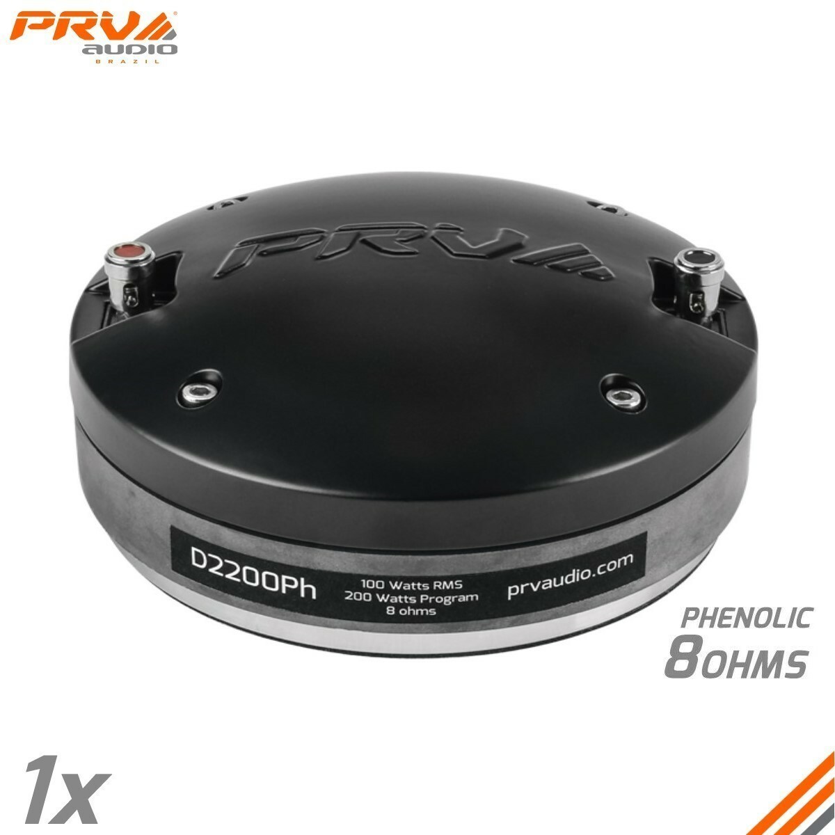 1x PRV Audio D2200Ph Pro Audio Phenolic Compression Driver 200