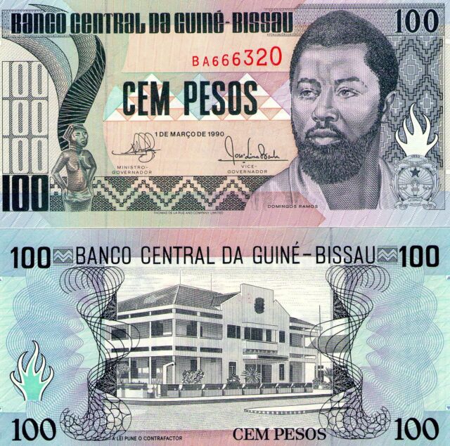 GUINEA BISSAU 100 PESOS