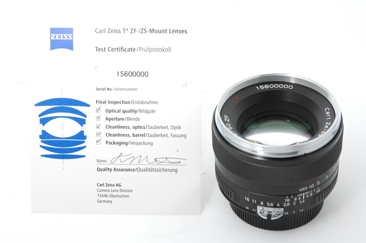 ★極美品★ Carl Zeiss Planar 50mm F1.4 T* MMJ Carl Zeiss 50mm f1.4 Planar T* - Lens – Kamerastore