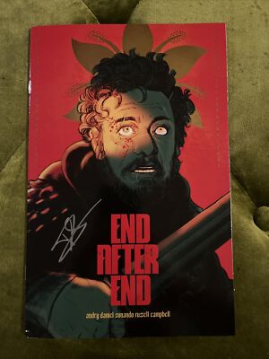  End After End  #1 (Vault) Green Knight Homage Spot Foil Variant SIGNED LTD 100