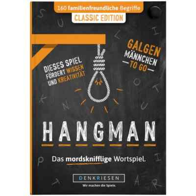 DENKRIESEN - Hangman - Classic Edition - '''Galgenmännchen TO GO''