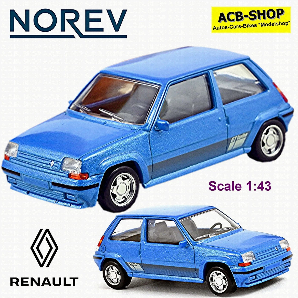 Coche miniatura Renault Express 1/43 Norev Gendarmerie La Prevention