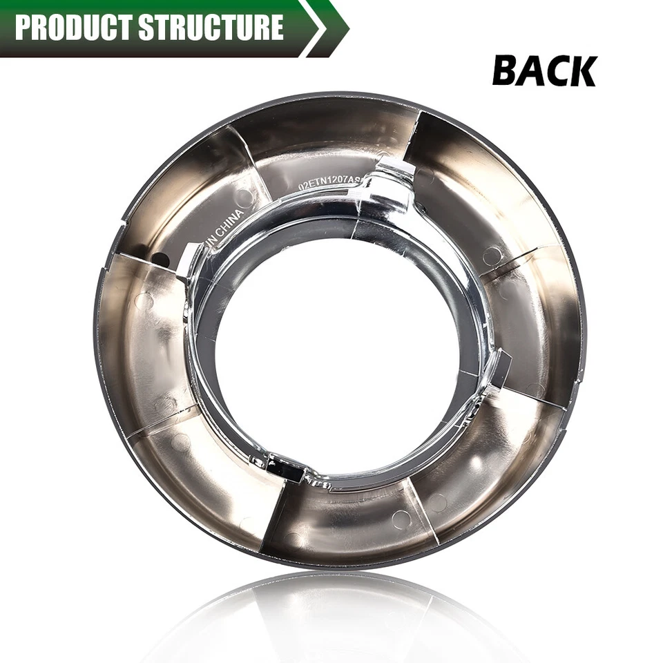 Fit For 94-97 Ford F250 F350 Super Duty Truck Front 4x4 Wheel Center Caps Set - Image 2 of 4