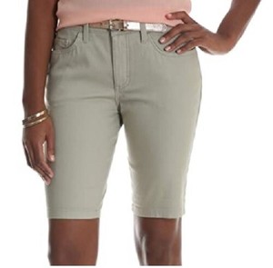 lee riders women's denim cuffed short