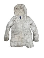 Gap kids winter parka Hooded Coat. XXL 14-16 Off White.