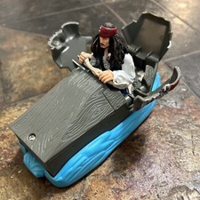 2006 Pirates of the Caribbean Deadman's Chest Rare Skiff rowing Jack Sparrow 