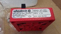 Wheelock Fire Alarm Horn Red Series 34t-12 Vdc - Wheelock Fire Alarm Horn Red Series 34t-12 Vdc -