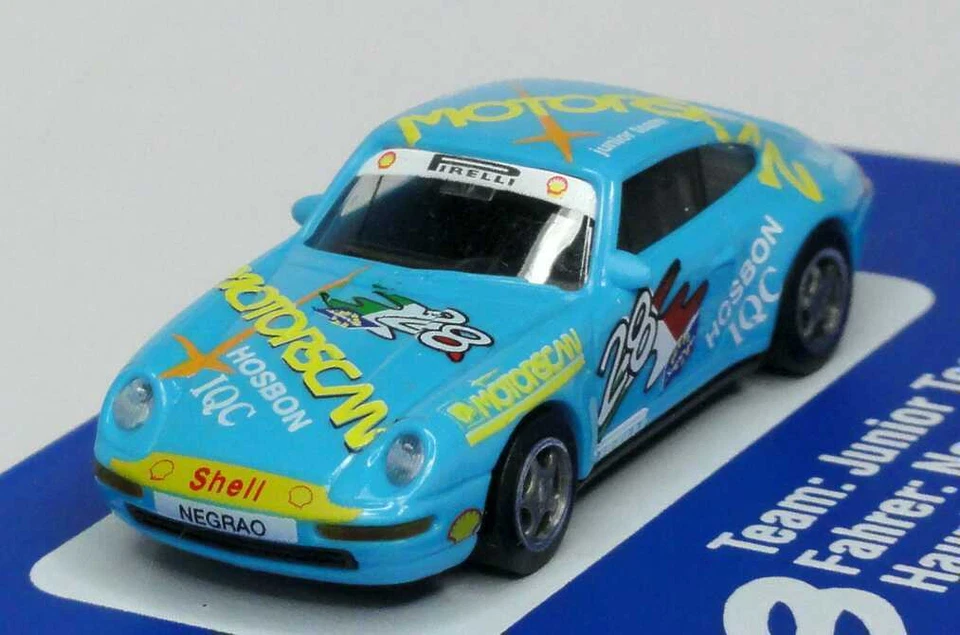 1:87 Porsche 911 Carrera 993 PC 1994 Junior Team Motorscan 28 Negro, euromodelo Foto 3 de 4