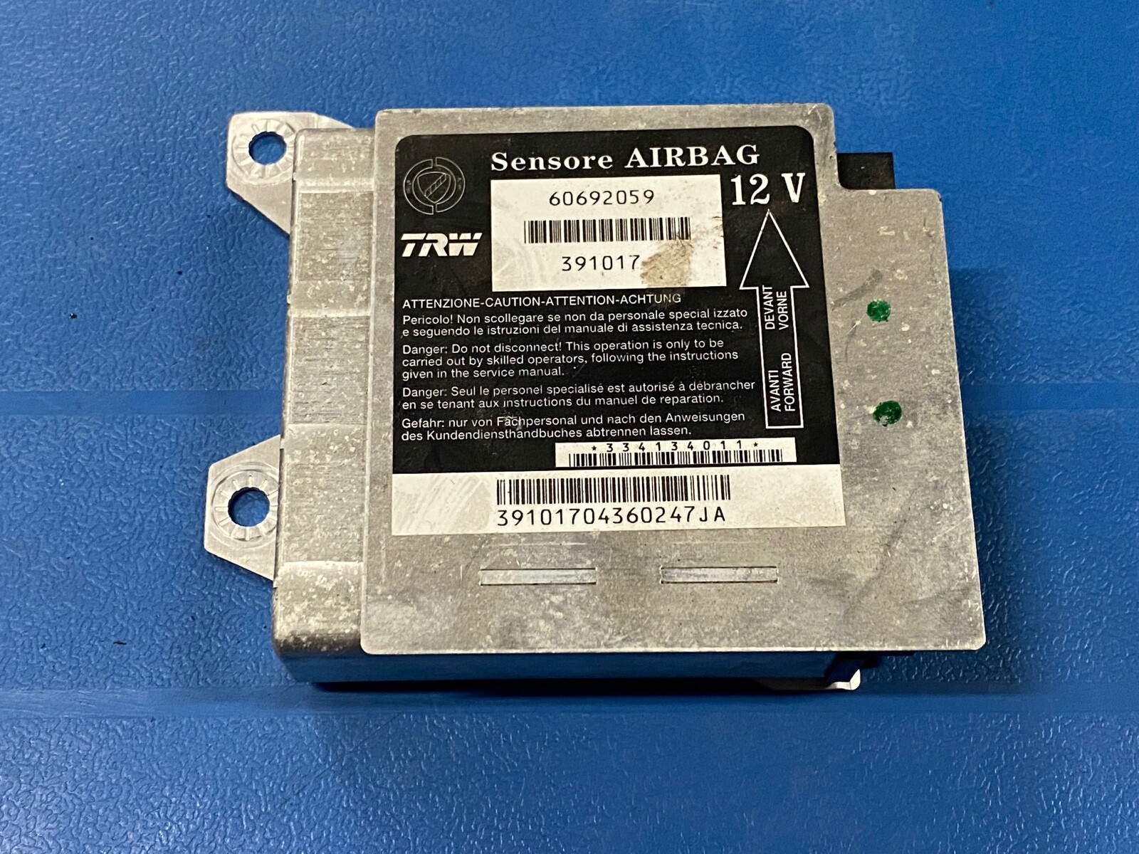 ALFA ROMEO 159 BRERA Spider Airbag Control Unit 60692059 for sale 