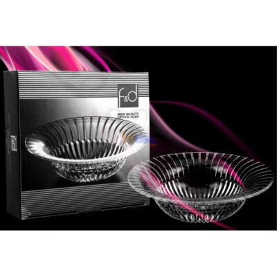 4er Crystallschale Salatschale Servierschüssel Glasschüssel Crystall Schüssel