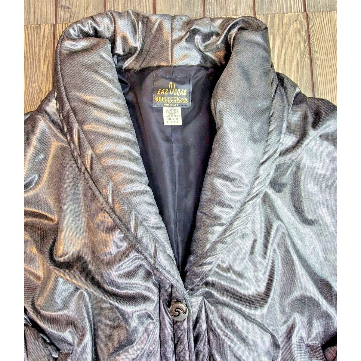 超希少 90s USA製 メトロゴールドウィンメイヤー ムービー 霜降りグレー VTG Silver Jacket ONE SIZE MC Hammer Performance Style Las