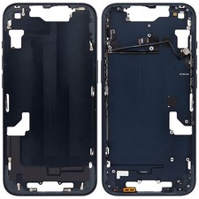 Mid-Frame Housing W/ Power  Volume For iPhone 14 US Aftermarket  Midnight 