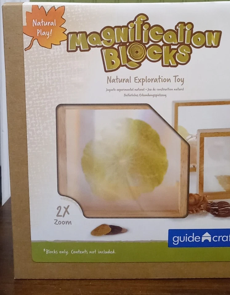 Guidecraft Magnification Blocks - 6 Blocks - G3018 - Image 2 of 4