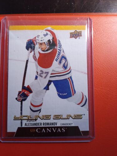 2020-21 Upper Deck - Ud Canvas Young Guns Alexander Romanov #C227 (RC) - 第 1/2 張圖片