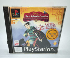 Disney Livre Animé Creative Mulan PS1 sony PLAYSTATION 1 Pal Eng Jeu Utilisée