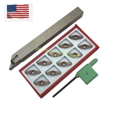 SVJBR 1212JX11N Turning tool holder +10PCS VBGT110302R Turning Inserts Finishing