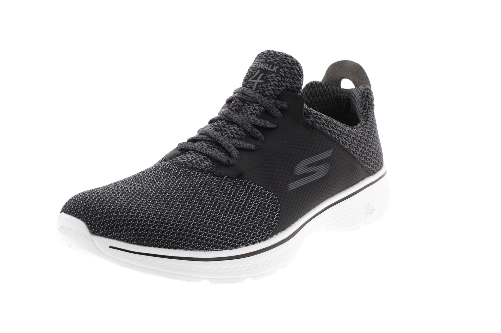 SKECHERS taglie extra - Sneakers Go Walk 4 54170 - BKW Scarpe classiche da uomo SKECHERS taglie extra - Sneakers Go Walk 4 54170 - BKW Scarpe classiche da uomo
