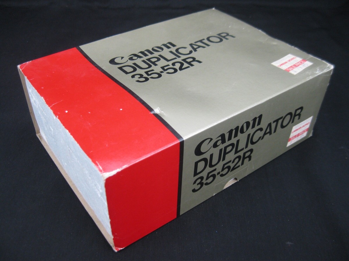 Canon - copee様 Canon Duplicator 35-52R NEW IN BOX | eBay