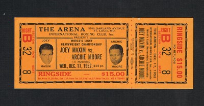 THE RING JULY 1952 JOEY MAXIM COVER BOXING MAGAZINE RARE COOL