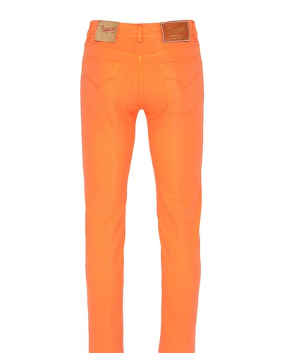 NUEVOS CON ETIQUETAS PANTALONES MARCO PESCAROLO edición limitada algodón cachemira pantalones Italia 46 - Imagen 2 de 5