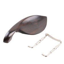 Ebony 4/4 Violin Chin Rest  Screw Violin Parts