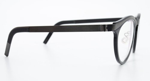LINDBERG Brille 9903 50-23 T419 135 Col U9 Strip Titanium Grau Kohle Schwarz NOS - Picture 12 of 13