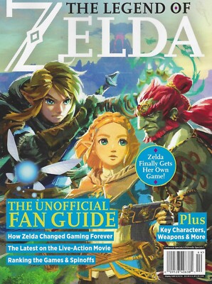 The legend of  Zelda Magazine 2024 Zelda gets her game
