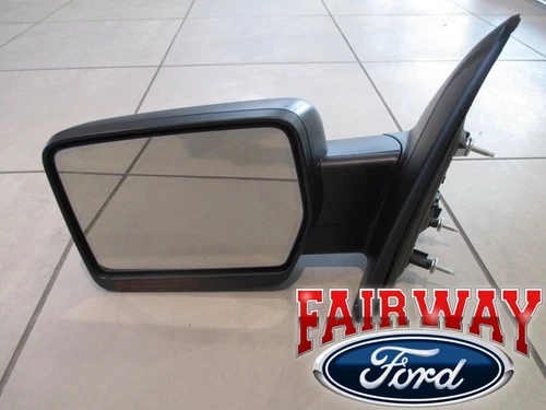 09 thru 10 F-150 OEM Ford Power Adjust Heated Signal LH Driver Mirror PAINTABLE