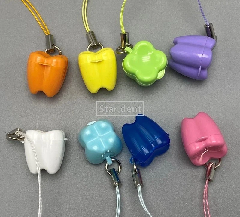 Kids Mini Milk Teeth Box Deciduous Tooth Boxes Child Souvenir Container Holder - Image 2 of 4