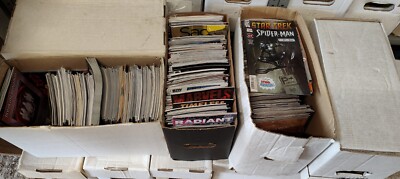MEGA KONVOLUT 100 x U.S MARVEL, DC UND INDEPENDENT COMICS.  GEWINNPOTENZIAL.