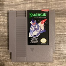Shadowgate (Nintendo Entertainment System, 1989) Authentic Tested Working NES