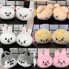 Kpop Stray Kids Dot Eyes Dual-Sided Squishy Stress Ball Mini Doll Cartoon Cute