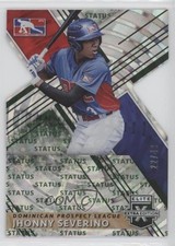 2019 Panini Elite Extra Edition Status Emerald Die-Cut 22/49 Jhonny Severino qv3