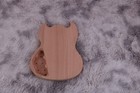 Unfinish DIY 6 String CR hardware black Pickguard Electric Guitar Kit — photo 1