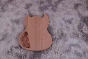Unfinish DIY 6 String CR hardware black Pickguard Electric Guitar Kit