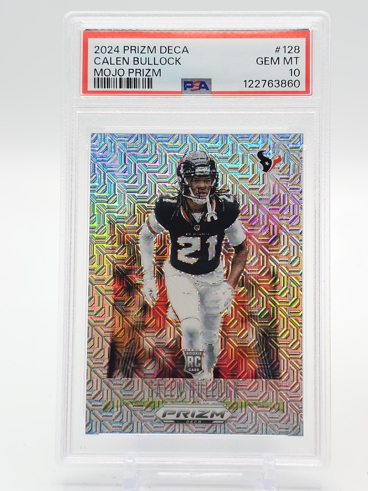 Calen Bullock Panini Prizm Deca #128 Mojo